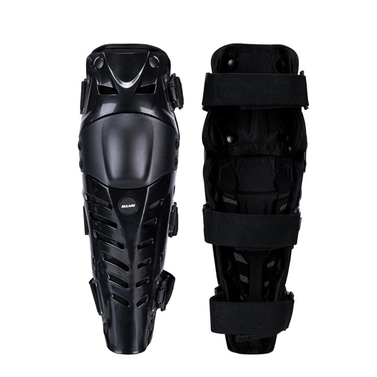 SULAITE Motorcycle Outdoor Riding Anti-Fall Protective Gear Knee Pads(Black)