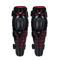 SULAITE Motorcycle Outdoor Riding Anti-Fall Protective Gear Knee Pads(Black Red)