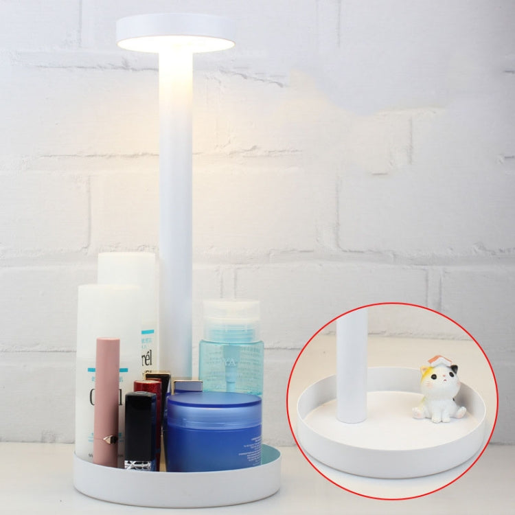 BC965 Student Eye Protection USB Waterproof LED Table Lamp Bedside Bar Table Lamp, Colour: White Storage