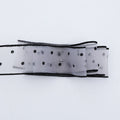 Transparent Snow Dots Yarn Ribbon Gift Box Packaging Material, Specification: 2.5cm(Starry Gray)