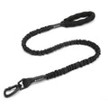 HCPET Dog Traction Rope Pet High-Elastic Explosion-Proof Elastic Rope, Length: 75cm(Black)