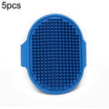 5pcs Pet Bathing Massage Brush For Dogs Cleaning And Beauty Tools(Blue)