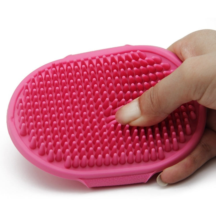 5pcs Pet Bathing Massage Brush For Dogs Cleaning And Beauty Tools(Yellow)