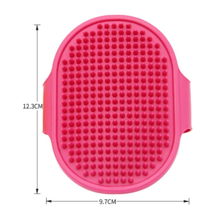 5pcs Pet Bathing Massage Brush For Dogs Cleaning And Beauty Tools(Yellow)
