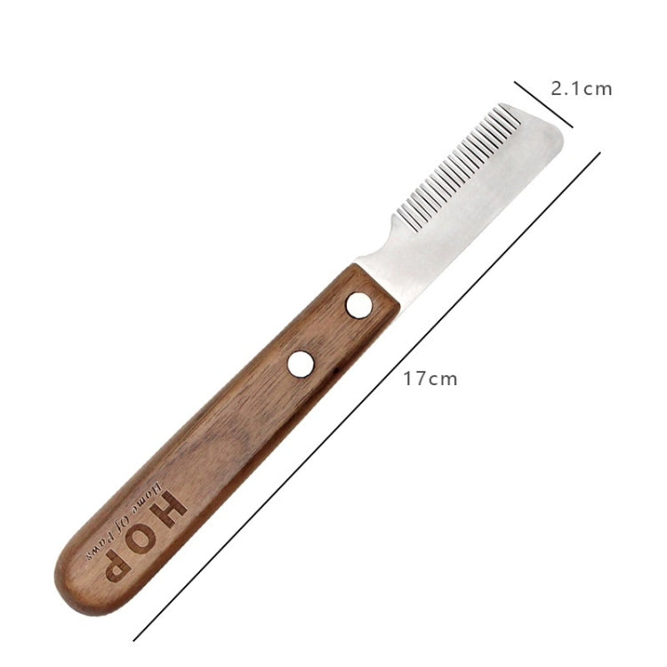 HOP Terrier Dog Plucking Knife Pet Grooming & Shaving Tool(CS276 Right Hand)