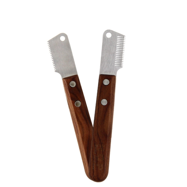 HOP Terrier Dog Plucking Knife Pet Grooming & Shaving Tool(CS276 Right Hand)