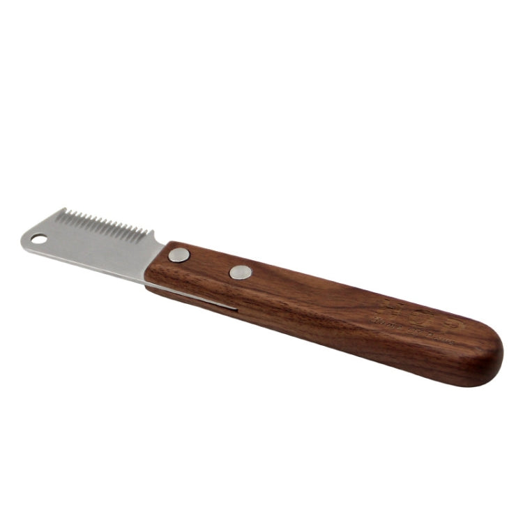 HOP Terrier Dog Plucking Knife Pet Grooming & Shaving Tool(CS276 Right Hand)