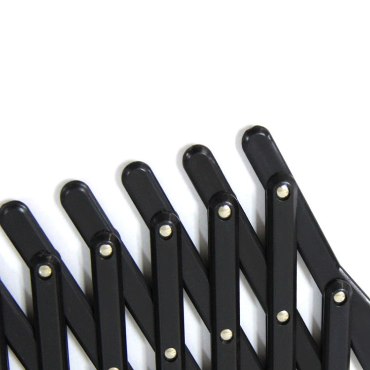 Pet Car Window Protective Fence Car Retractable Protective Fence, Specification: 24x11.8x1.2cm(Black)