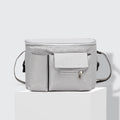 Multifunctional Stroller Hanging Bag Stroller Baby Bottle Water Bottle Bag Storage bag(Light Grey)