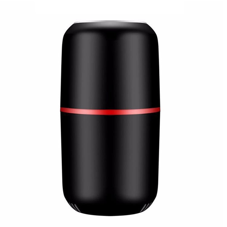 Electric Small Grinder Household Seasoning Miscellaneous Grains Chinese Medicine Coffee Grinder 220V UK Plug (Black)