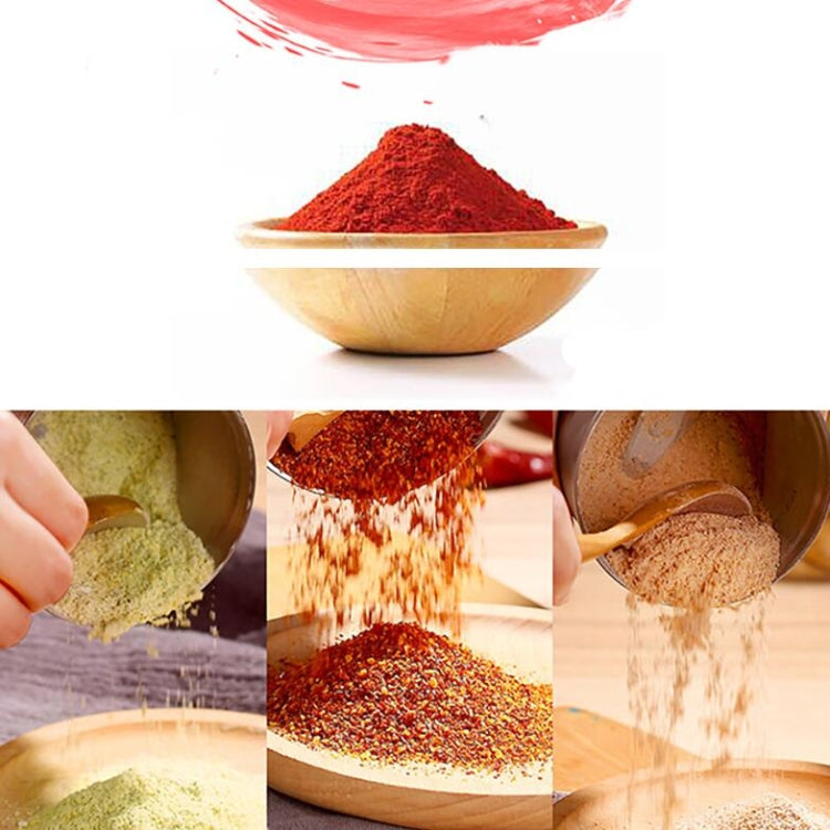 Electric Small Grinder Household Seasoning Miscellaneous Grains Chinese Medicine Coffee Grinder 220V UK Plug (Black)