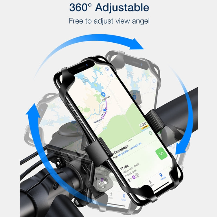 Bicycle Strap Mobile Phone Holder Bicycle Mountain Bike Phone Holder(Clip Type)