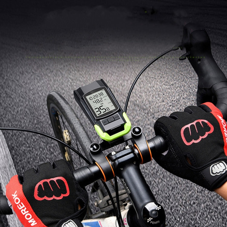 3 In 1 Wireless Bicycle Code Meter Lamp Strong Light Front Light, Colour: Upgrade Floating (Red)