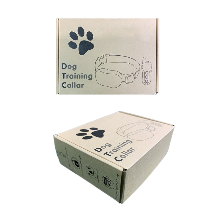 Remote Control Dog Training Device Bark Stopper Rechargeable Collar Waterproof Electric Shock Vibration Trainer, Specification: One for One, Random Package Delivery
