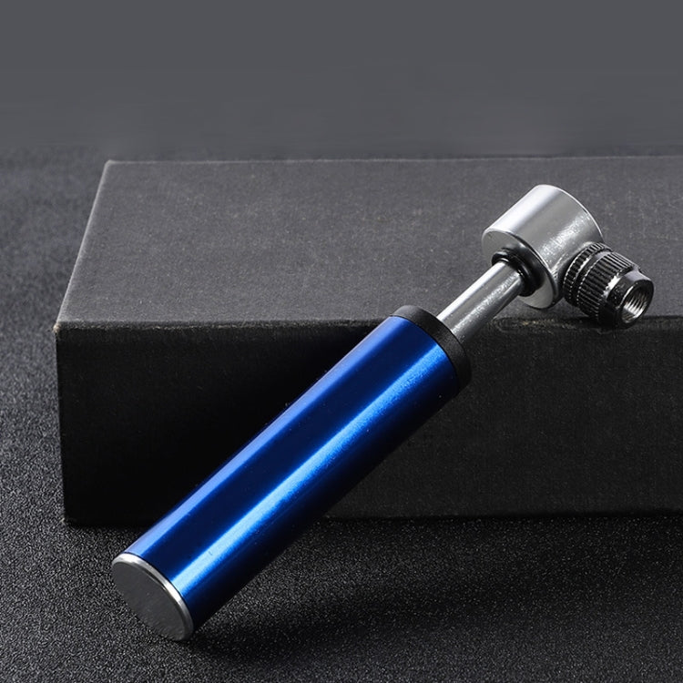 Bicycle Basketball Football Mini Portable High Pressure Inflator(Blue)