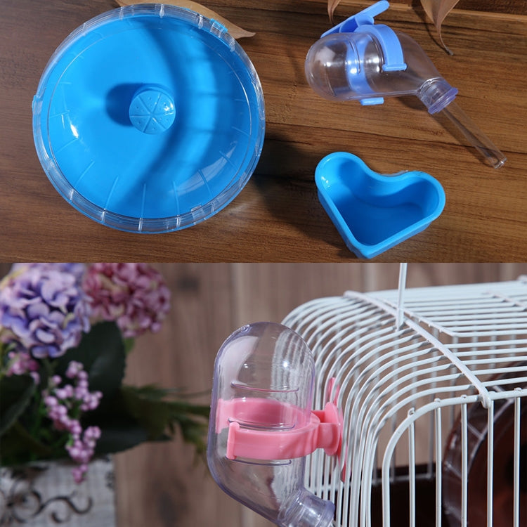 Hamster Cage Portable Take-Out Cage Hamster Golden Bear Supplies(Brown)