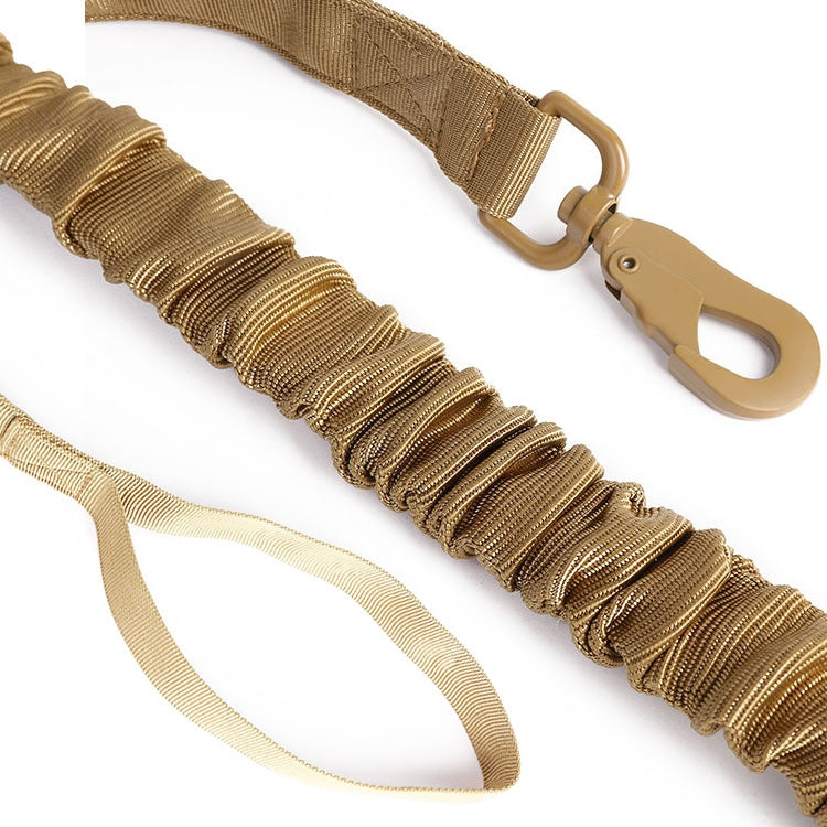 Outdoor Dog Vest Chest Harness Large And Medium-Sized Dog Training Vest Dog Leash, Size: XL(Khaki)