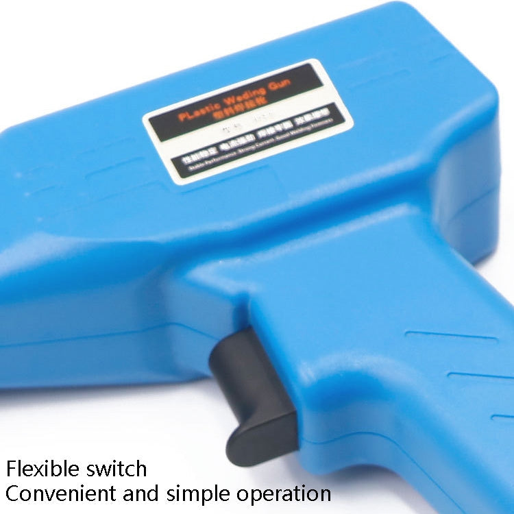 H50 Car Bumper Crack Repair Welding Machine Plastic Welding Nail Artifact, EU Plug(Red)