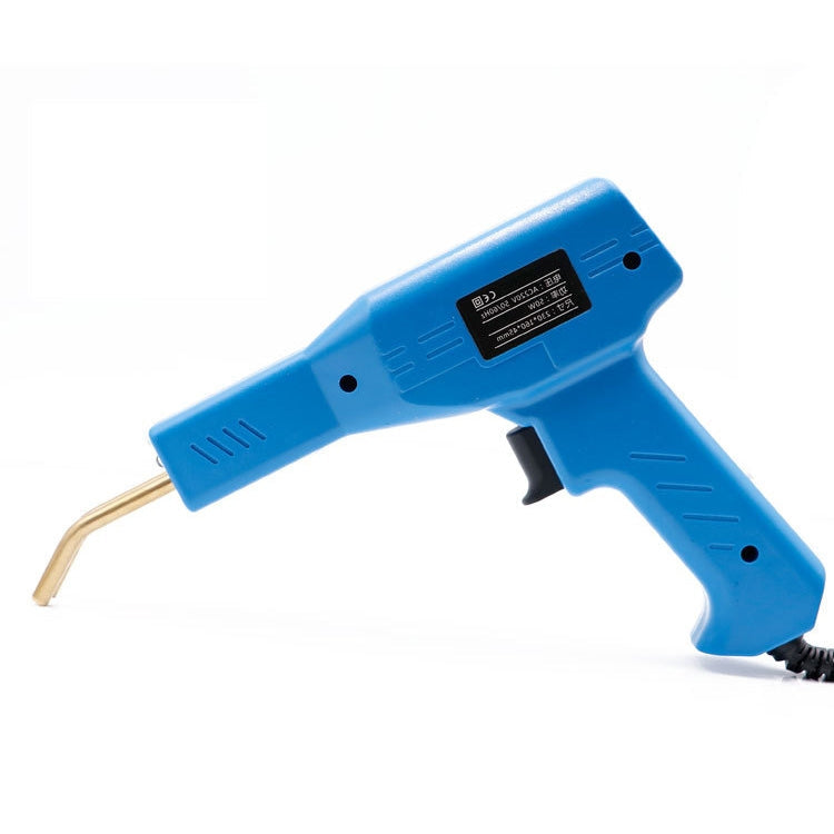 H50 Car Bumper Crack Repair Welding Machine Plastic Welding Nail Artifact,  UK Plug(Blue)