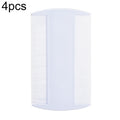 4pcs Pet Comb Double-Sided Comb Dog Cleaning Supplies Cat Comb Pet Grooming Supplies(White)