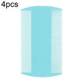 4pcs Pet Comb Double-Sided Comb Dog Cleaning Supplies Cat Comb Pet Grooming Supplies(Light Blue)
