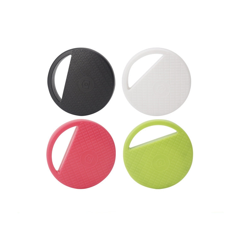 HYC-S9 2 PCS Round Bluetooth Object Finder Mobile Phone Tracking Locator Anti-Lost Two-Way Alarm(Red)