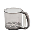 Convenient Hand-Held Flour Sieve Icing Sugar Sieve Baking Tool(Brown)