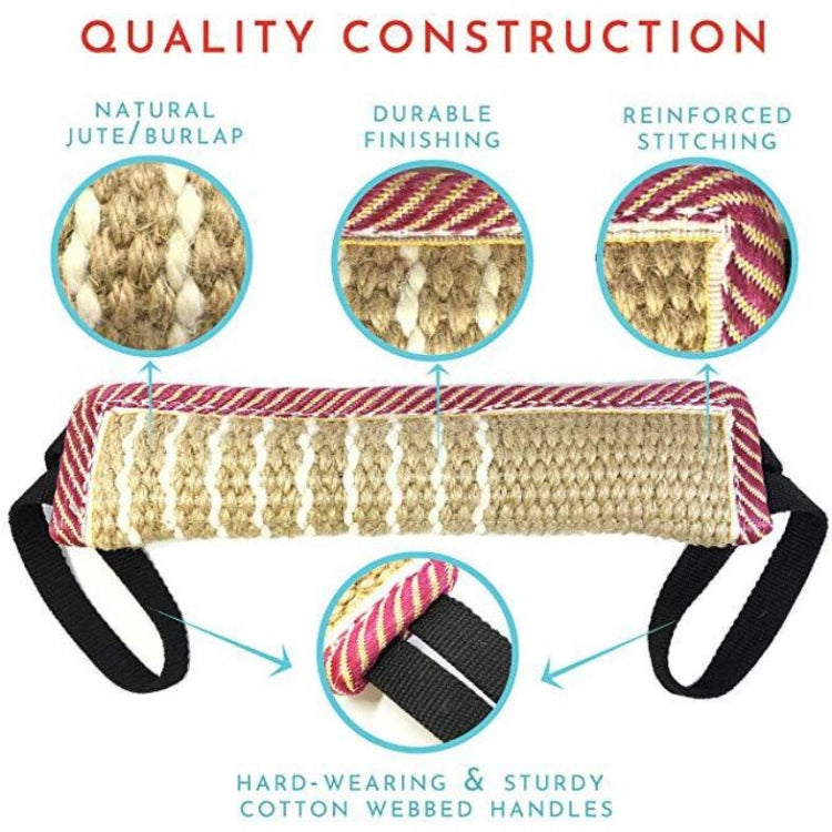 Dog Training Hemp Bite Stick Dog Bite Stick Dog Training Supplies(A1)