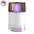 USB Photocatalyst Mosquito Killer Electrical Shock Two-In-One Mosquito Killer White Gold  (Electric Shock + Suction)