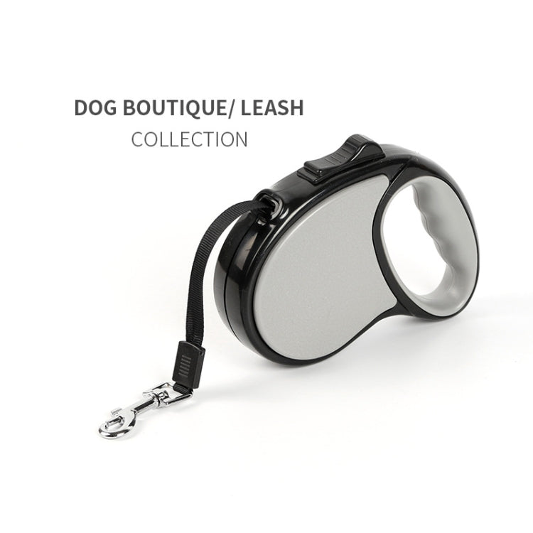 Traction Rope Automatic Retractable Tractor Portable Dog Leash Large 5m(Pink)