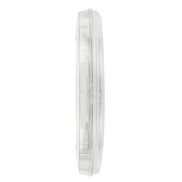 Pet Supplies PC Material Round Glass Door Cat Puppy Door Hole(Transparent)