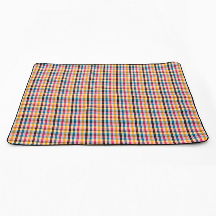 FP1409 6mm Thickened Moisture-Proof Beach Mat Outdoor Camping Tent Mat With Storage Bag 150x200cm(Colorful)