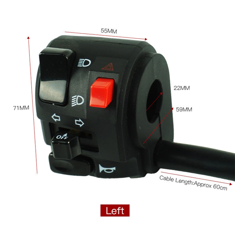 Motorcycle Modification Handle Assembly Universal Switch(Lift)