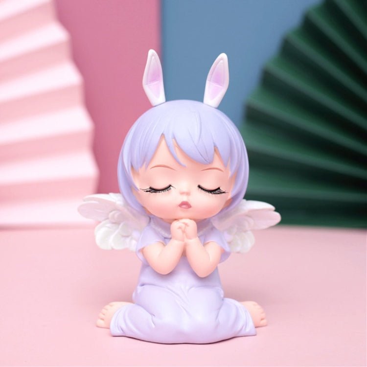 B82880 Room Decoration Atmosphere Night Light Bedside Lamp Ornaments, Size: Small (Purple)