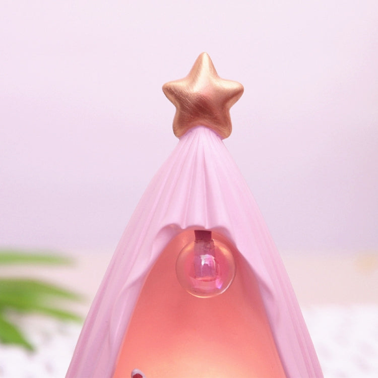 B82880 Room Decoration Atmosphere Night Light Bedside Lamp Ornaments, Size: Small (Purple)