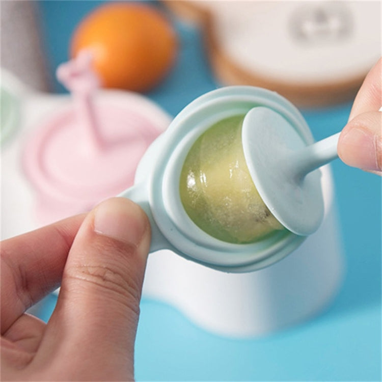 2 Sets 3 in 1 Children DIY Popsicle Mold Homemade Ice Cream Mold Set(Deer)