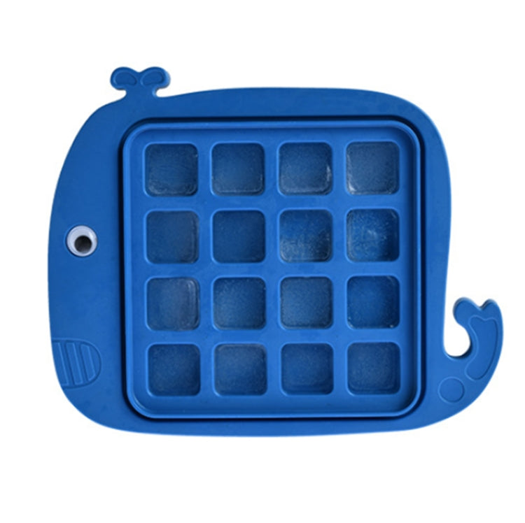 Children Cartoon Silicone Ice Tray Homemade Ice Cream Mold, Specification: Whale