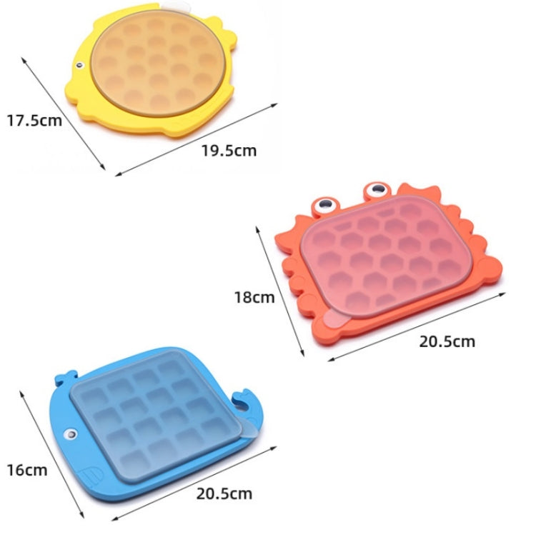 Children Cartoon Silicone Ice Tray Homemade Ice Cream Mold, Specification: Whale