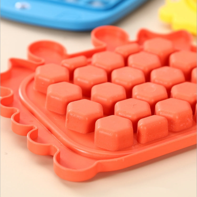 2 PCS Children Cartoon Silicone Ice Tray Homemade Ice Cream Mold, Specification: Doodle Fish