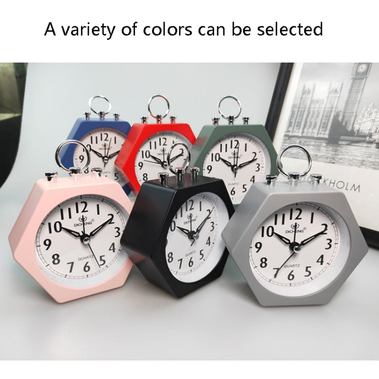 OS005 Students Mute Alarm Clock Children Bedroom Bed Night Light Alarm Clock(Pink)