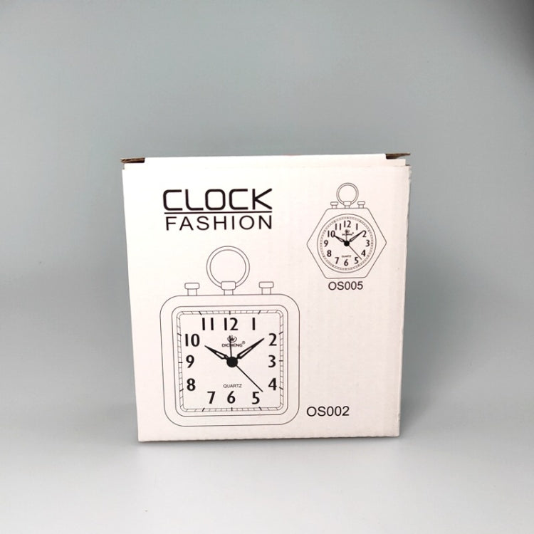 OS005 Students Mute Alarm Clock Children Bedroom Bed Night Light Alarm Clock(Pink)
