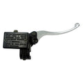 Motorcycle Modification Accessories Pump Assembly Front Hydraulic Brake Oil Pump(White Handle Black Pump)