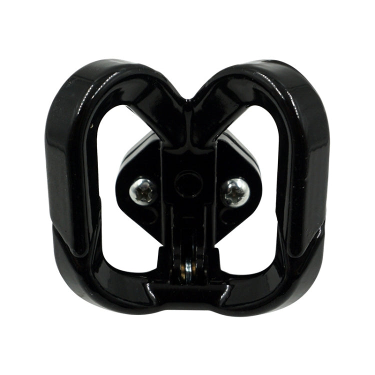 2 PCS Pedal Electric Car Motorcycle Modified Helmet Universal Double Hook(Black+White)