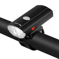 WEST BIKING YP0701281 Bicycle Lights Helmet Lights Front And Tail Warning Lights USB Night Riding Mountain Bike Equipment With Side Lights(Black)