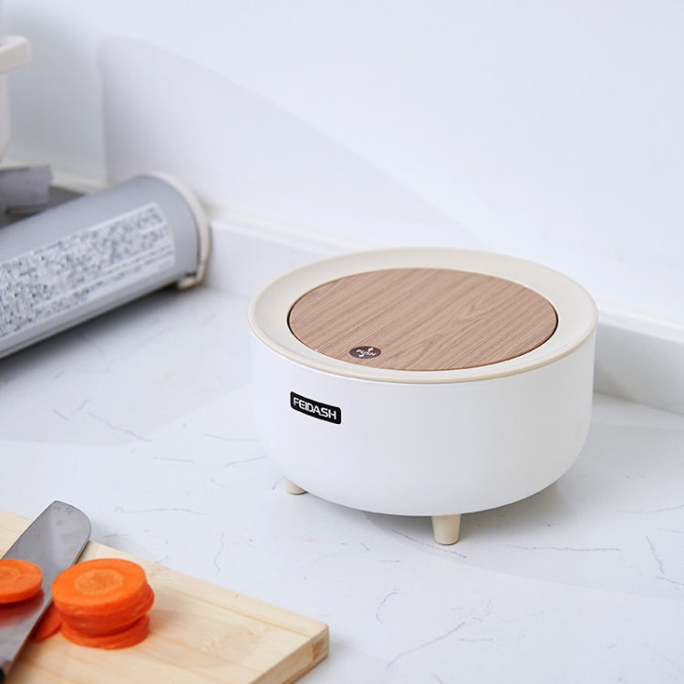 Mini Desktop Trash Can Simple Press Grunge Storage Bucket Student Dormitory Bedside Cabinet Round Trash Cartridge
