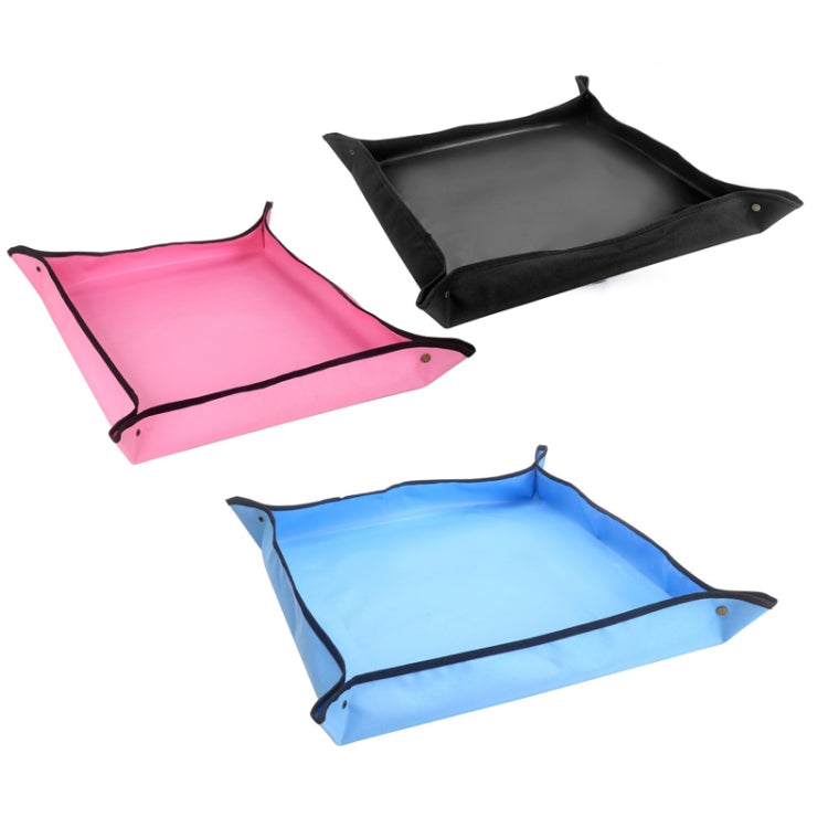 Balcony Green Planting Pot Rolling Basin Mat Home Gardening Seed Planting Waterproof Flower Pad Replacement Operation Pad(V2.0 Pink)