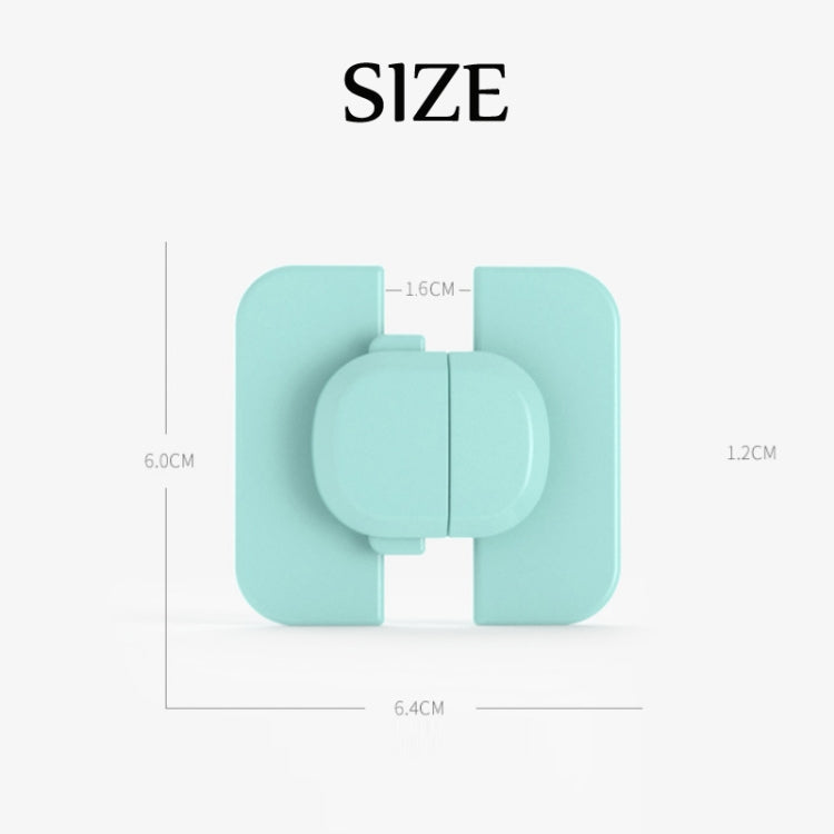 5 PCS Baby Refrigerator Water Dispenser Safety Lock Baby Safety Products(White)
