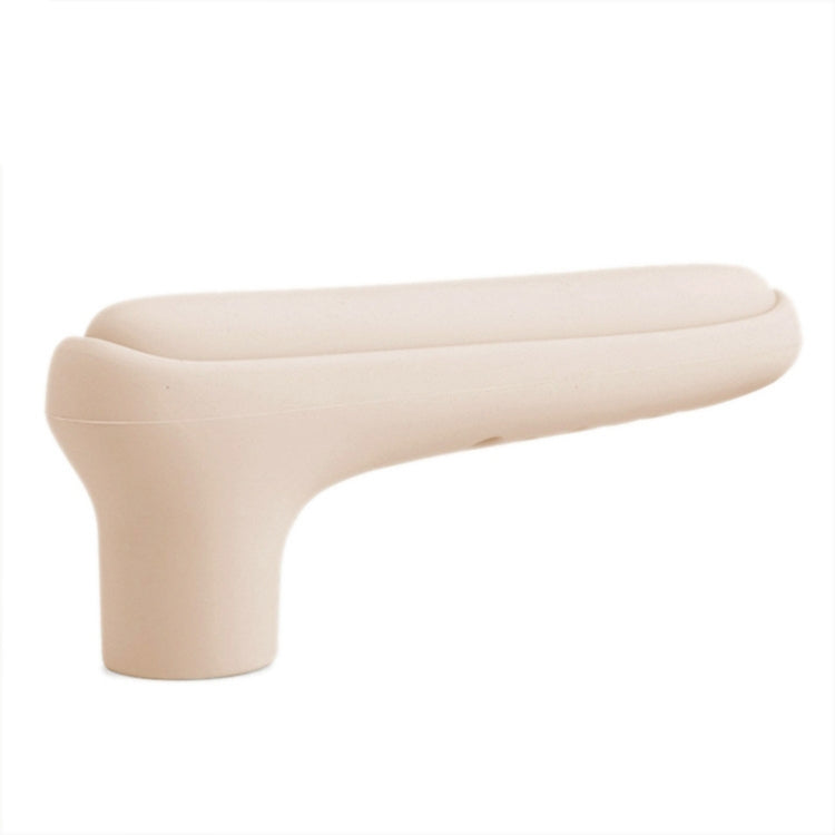Silicone Door Handle Protector Children Anti-Collision Protector(Creamy-white)