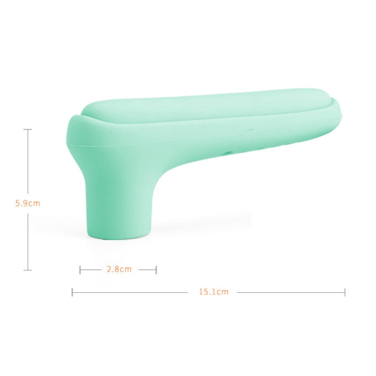 Silicone Door Handle Protector Children Anti-Collision Protector(Creamy-white)