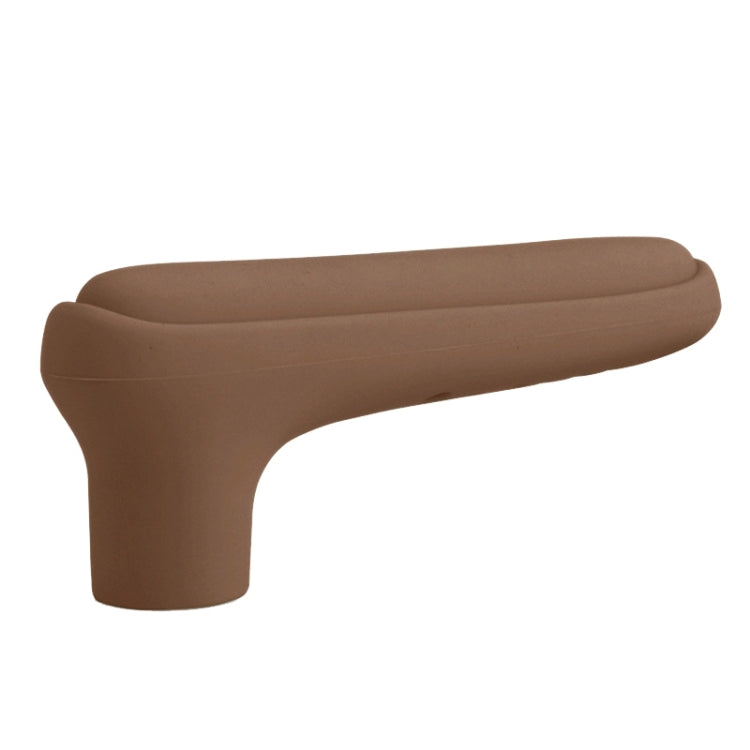 Silicone Door Handle Protector Children Anti-Collision Protector(Coffee)